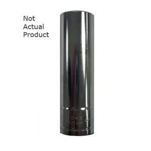 K Tool 27215 Chrome Socket, 3/8″ Drive, 15mm, 6 Point, Deep