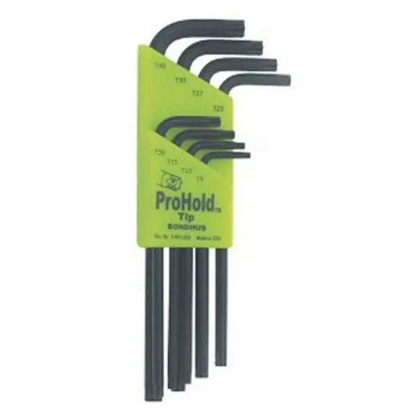 Bondhus 71834 8pc Set Star L-Wr T9-T40