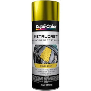 Dupli-Color 11 Oz. Metalcast Yellow Anodized Enamel Paint (MC202)