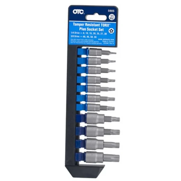 OTC 11-Piece Tamper-Resistant Torx Plus Socket Set (5905)