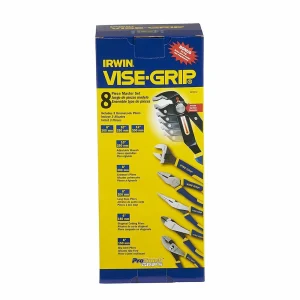 Irwin Vise-Grip 2078712 GrooveLock Pliers Set, 8 Piece - view 2