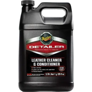 Meguiars D18001 Leather Cleaner & Conditioner – Gallon