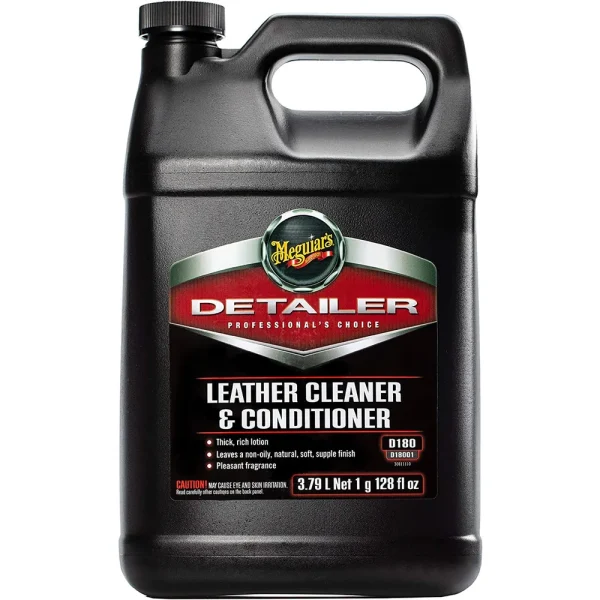 Meguiars D18001 Leather Cleaner & Conditioner – Gallon