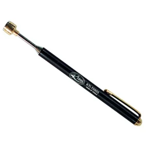 K Tool 70905 Magnetic Retrieving Tool, 3-1/2 lb Capacity, Telescopes from 5-1/4″ to 24″, with Pocket Clip