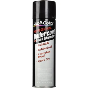 Dupli-Color 17oz Black Undercoat With Sound Eliminator (UC102)