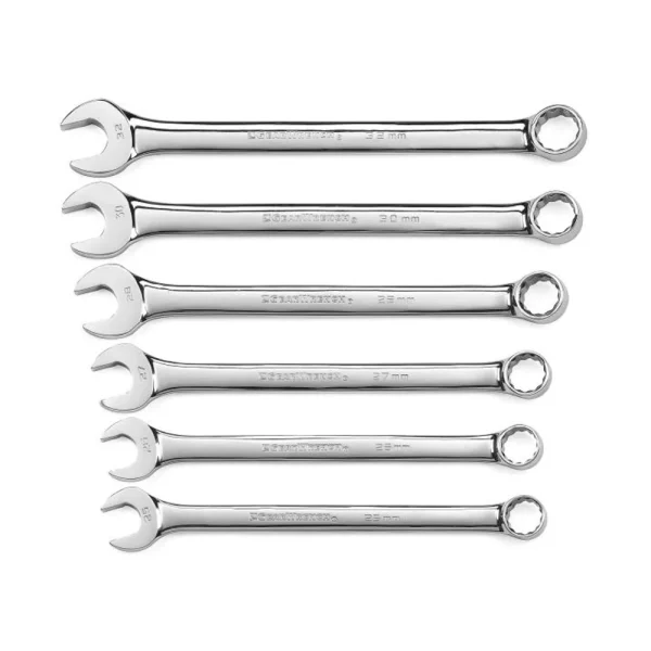 Gearwrench 81922 Double Box Ratcheting Socketing Wrench Set 6 piece mm Large