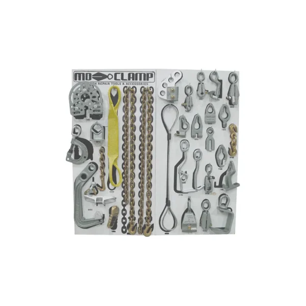 Mo-Clamp Deluxe Tool Board With Tools – 5013