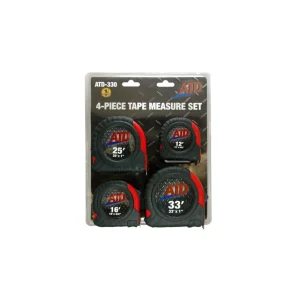 ATD Tools 4 Pc. Tape Measure Set – 330