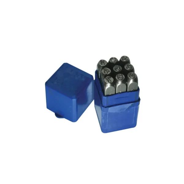 ATD Tools 9 Piece 3/16″ Number Stamp Set – 9601