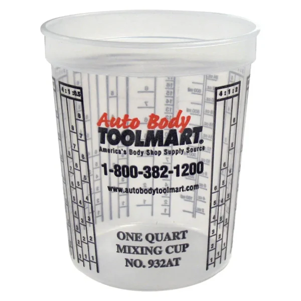 ABTM Paint Mixing Cups and Lids
