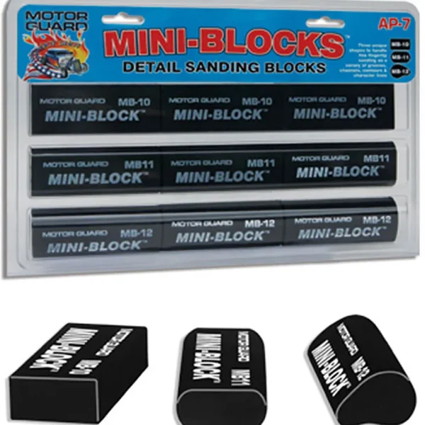 Motor Guard Mini-Blocks Detail Sanding Blocks Assortment – AP-7