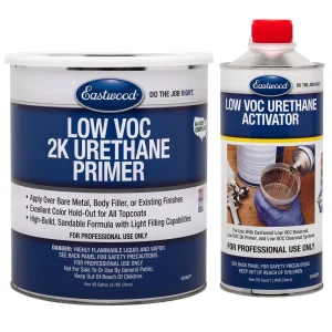 Eastwood Low VOC Gray Urethane Primer and Activator for Automotive Car Paint- Gallon