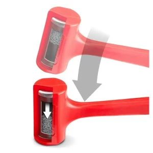 TruePower 1lb – 2lb and 4lb Dead Blow Hammer Set - view 2