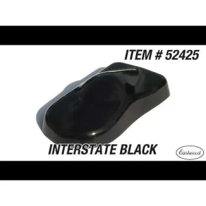 Eastwood Interstate Black Single Stage Automotive Car Paint Urethane Quart Kit