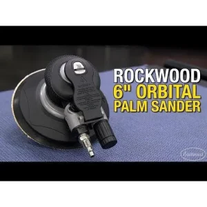 Rockwood® 6 Inch Air Orbital Palm Sander - view 2