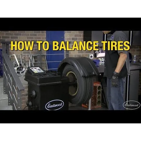 Eastwood Swing Arm Tire Changer and Electronic Wheel Balancer