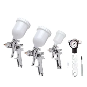 Rockwood® 10 Piece HVLP Paint Gun Set