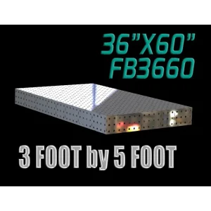 CertiFlat FB3660 fabBlock U-Weld Kit Modular Welding Table 36 Inch x 60 Inch