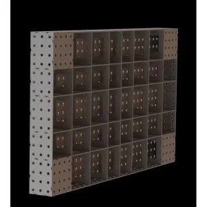 CertiFlat FB3660 fabBlock U-Weld Kit Modular Welding Table 36 Inch x 60 Inch - view 2