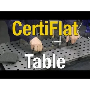 Certiflat Heavy Duty 2 ft. X 3 ft. Welding Table and Leg Kit with Swivel Casters