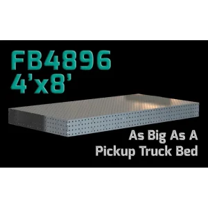 CertiFlat FB4896 fabBlock U-Weld Kit Modular Welding Table 48 Inch x 96 Inch