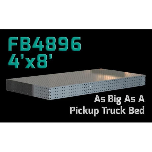 CertiFlat FB4896 fabBlock U-Weld Kit Modular Welding Table 48 Inch x 96 Inch