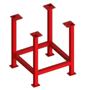 CertiFlat FR2448-U 24 Inch X 48 Inch fabRack Leg Kit for fabBlocks - view 2
