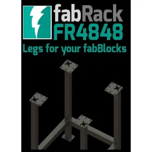 CertiFlat FR4848-U 48 Inch X 48 Inch fabRack Leg Kit for fabBlocks - view 3
