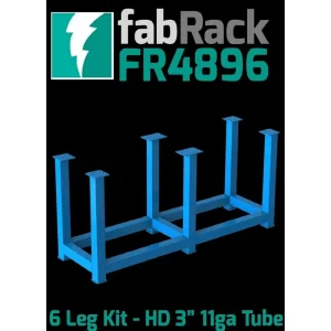 CertiFlat FR4896-U 48 Inch X 96 Inch fabRack 6 Leg Kit for fabBlocks