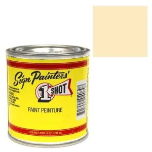 One Shot Ivory Paint 1/2 Pint - view 3