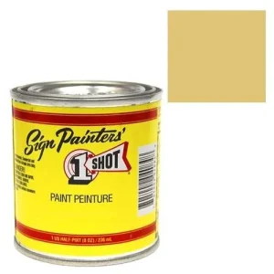 One Shot Tan Paint 1/2 Pint - view 3