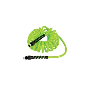 Legacy 1/4″x10′ PU Recoil Hose Green – LP1410AFZ