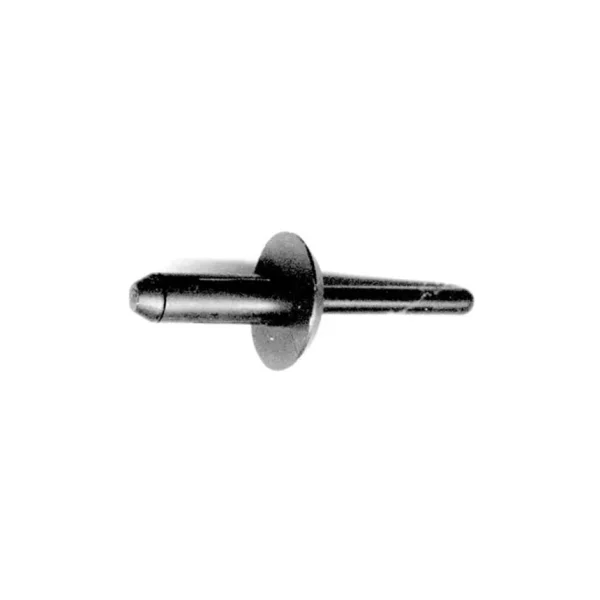 Disco Automotive Short Black Nylon Rivets