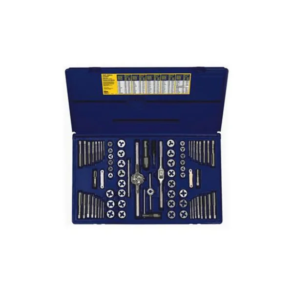 Irwin 76pc. Fractional/Metric Tap & Die Set – 26376