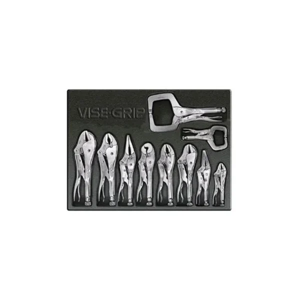 Irwin Vise-Grip 10 Piece Locking Plier Set – 1078TRAY