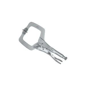 Irwin Vise-Grip 11″ Locking C-Clamp with Swivel Pads – 11SP