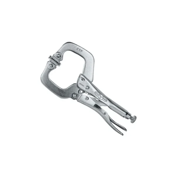 Irwin Vise-Grip 6″ Locking C-Clamp with Swivel Pads – 6SP