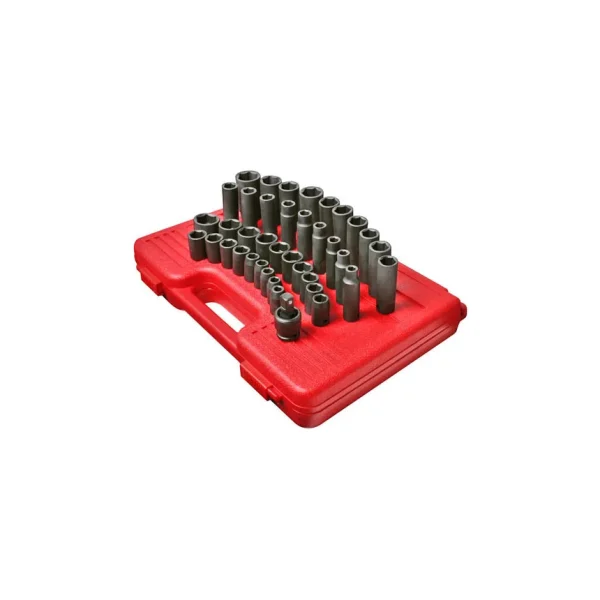 Sunex Tools 39 Piece 1/2″ Drive Metric Set – 2669