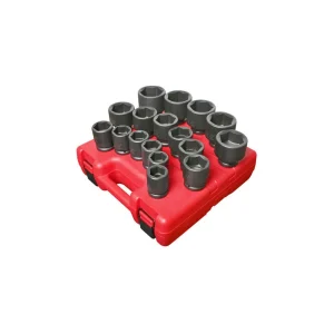 Sunex Tools 17 Pc. 3/4″ Drive Heavy Duty SAE Set – 4683