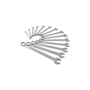 Sunex Tools 14 Pc. V-Groove SAE Combination Wrench Set – 9915