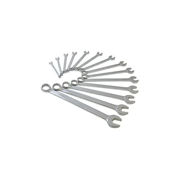 Sunex Tools 14 Pc. V-Groove SAE Combination Wrench Set – 9915