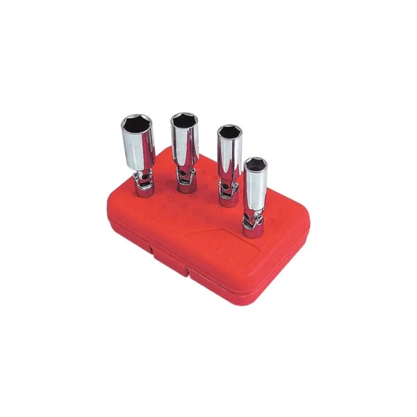 Sunex Tools 3/8″ Drive 4 Pc. Universal Spark Plug Socket Set – 8844