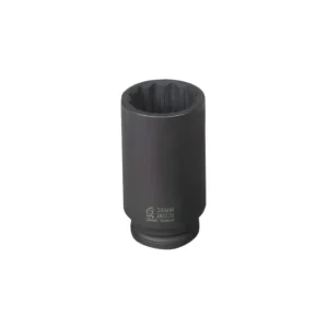 Sunex Tools 1/2″ Drive 12-Point 36mm Deep Spindle Nut Impact Socket – 2802ZD