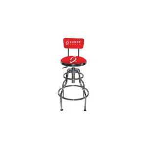 Sunex Tools Hydraulic Shop Stool (Chrome) – 8516