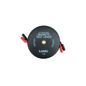 Lang Tools Magnetic Retractable Test Leads, 2 Leads x 30′ – 1138