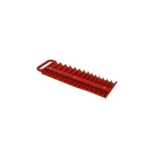 Lisle Large Magnetic 3/8″ Socket Tray – Red – 40200
