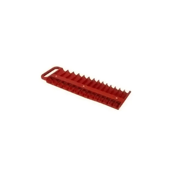 Lisle Large Magnetic 3/8″ Socket Tray – Red – 40200
