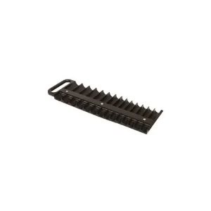 Lisle Large Magnetic 3/8″ Socket Tray – Black – 40210
