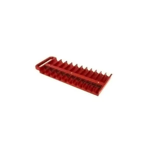 Lisle Large Magnetic 1/2″ Socket Tray – Red – 40900