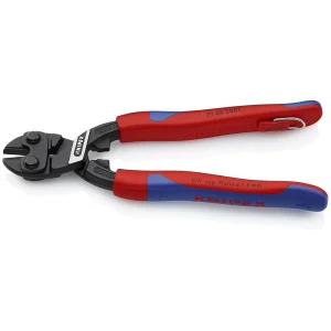 Knipex 8″ High Leverage Cobolt Cutters with Tether Attachment (7102200TBKA) - view 2